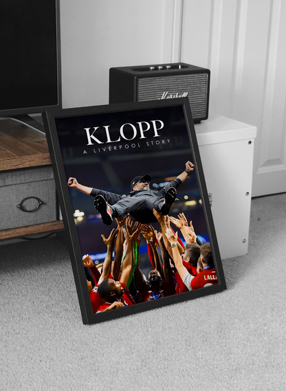 Klopp 'A Liverpool Story' Poster