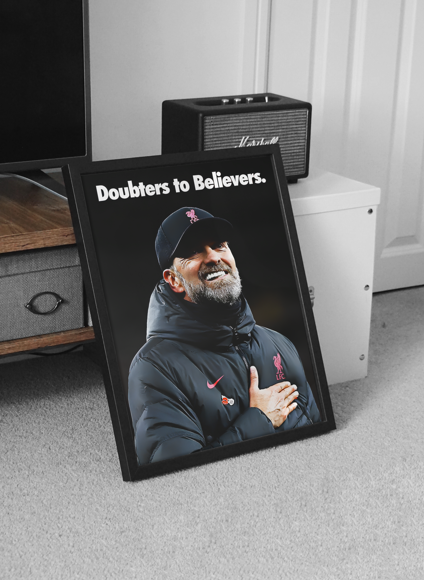 Jürgen Klopp 'Doubters To Believers' Poster