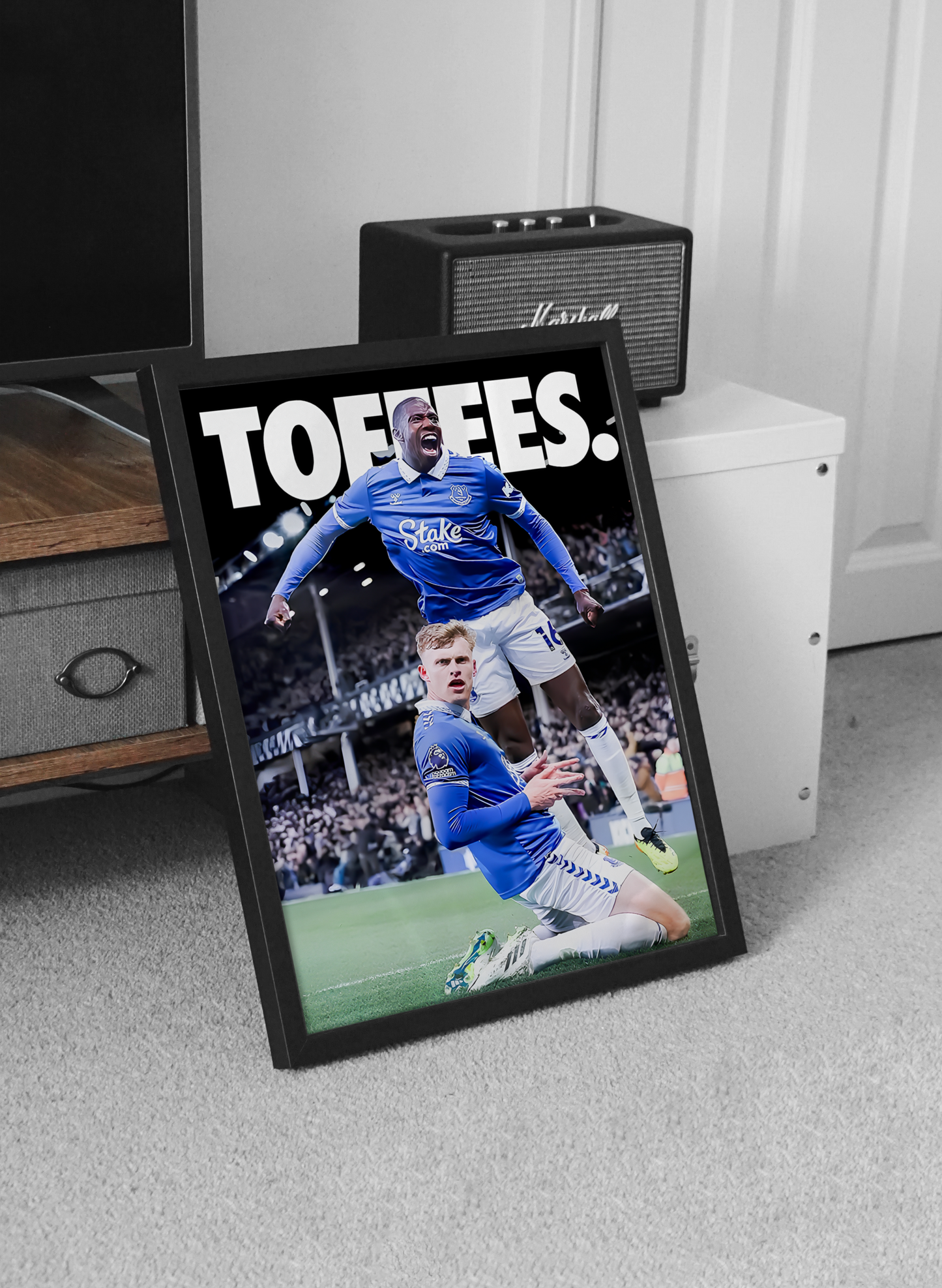 Everton 'Toffees' Poster