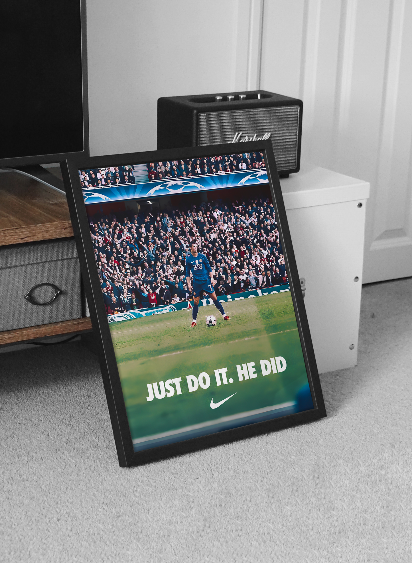 Cristiano Ronaldo 'Never Too Far' Poster