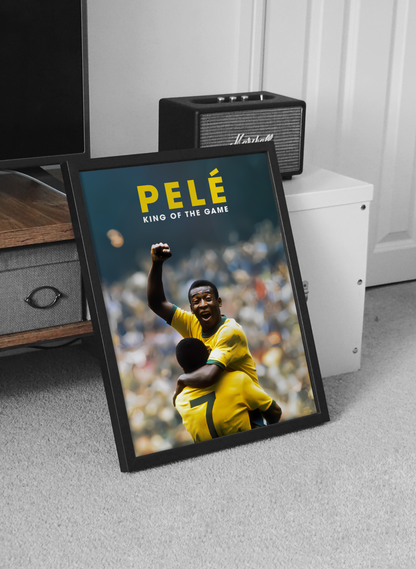 Pelé „König des Spiels“ Poster