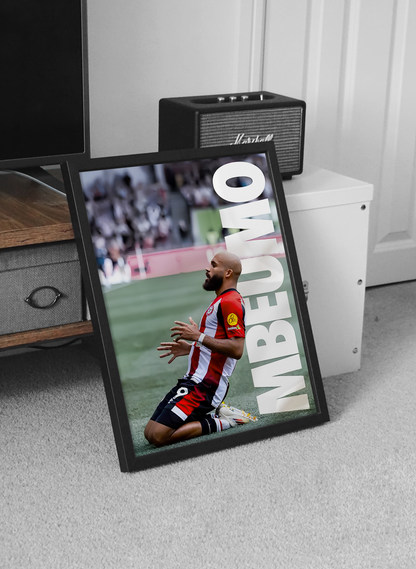 Bryan Mbeumo Poster