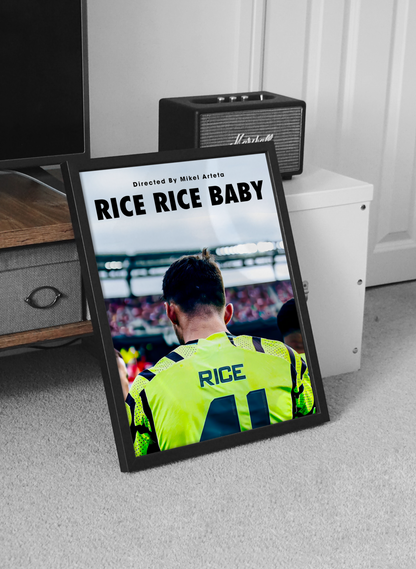 Declan Rice 'Rice Rice Baby' Poster