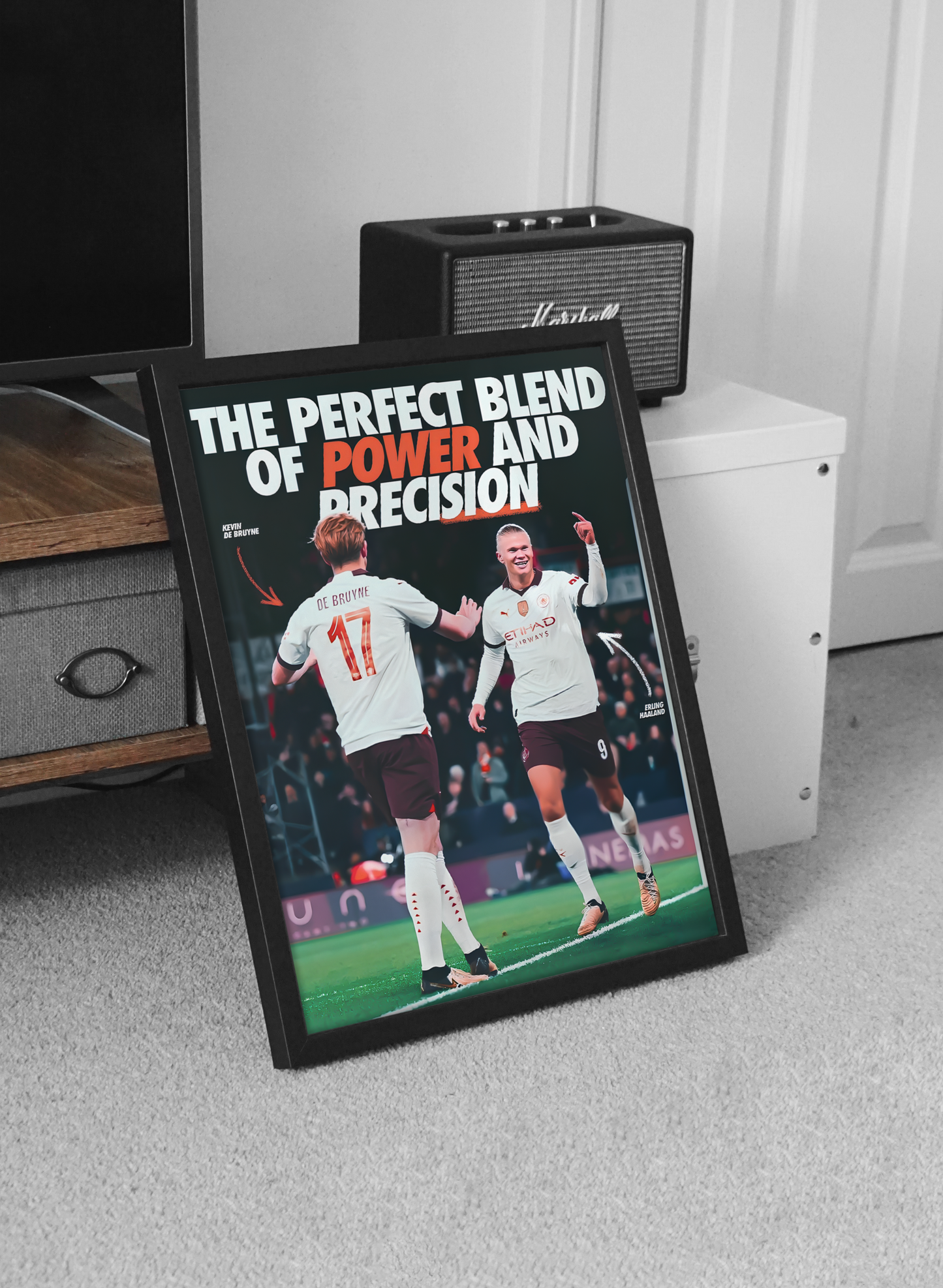 De Bruyne & Haaland 'The Perfect Blend' Poster