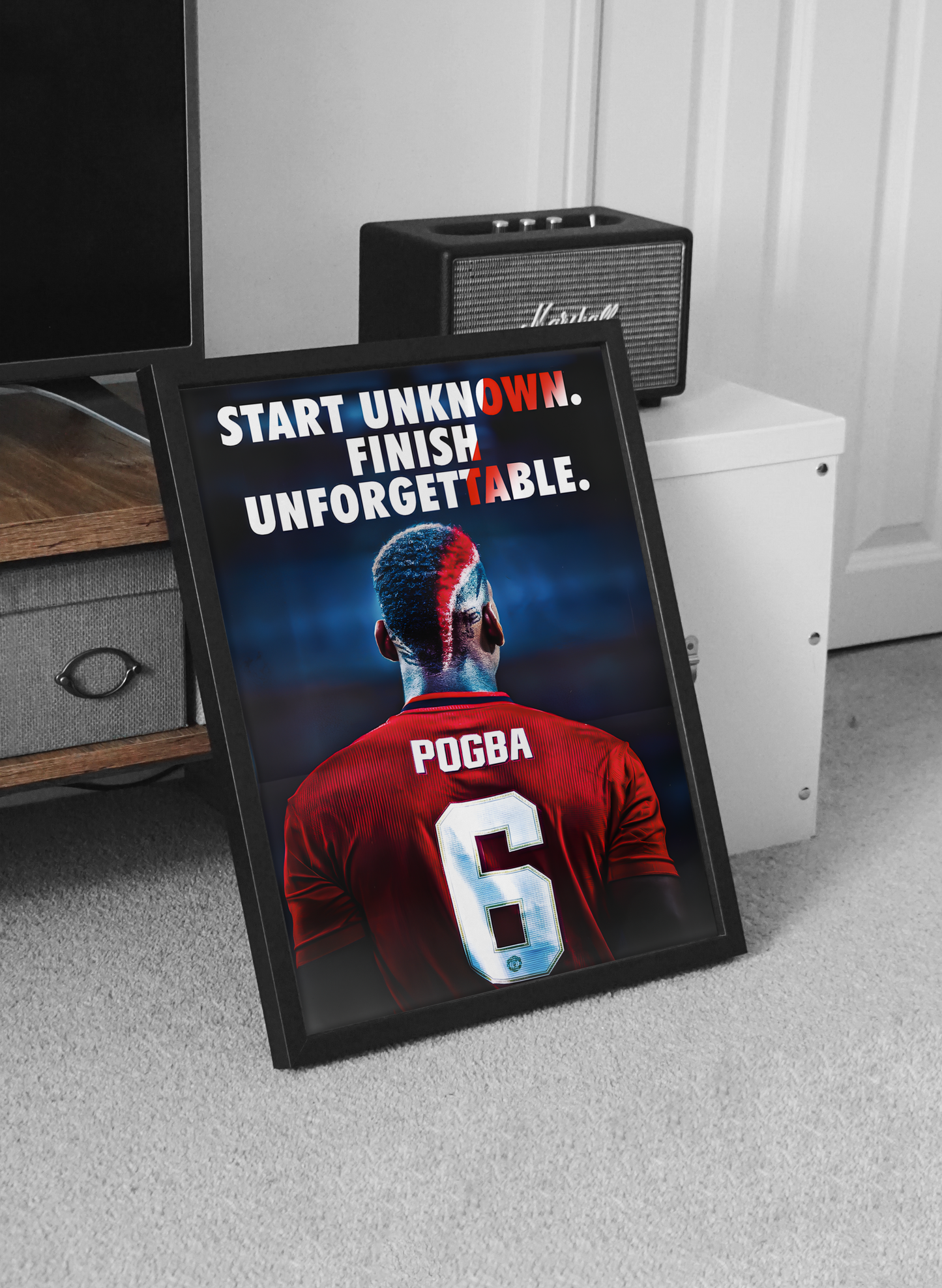 Paul Pogba 'Unforgettable' Poster