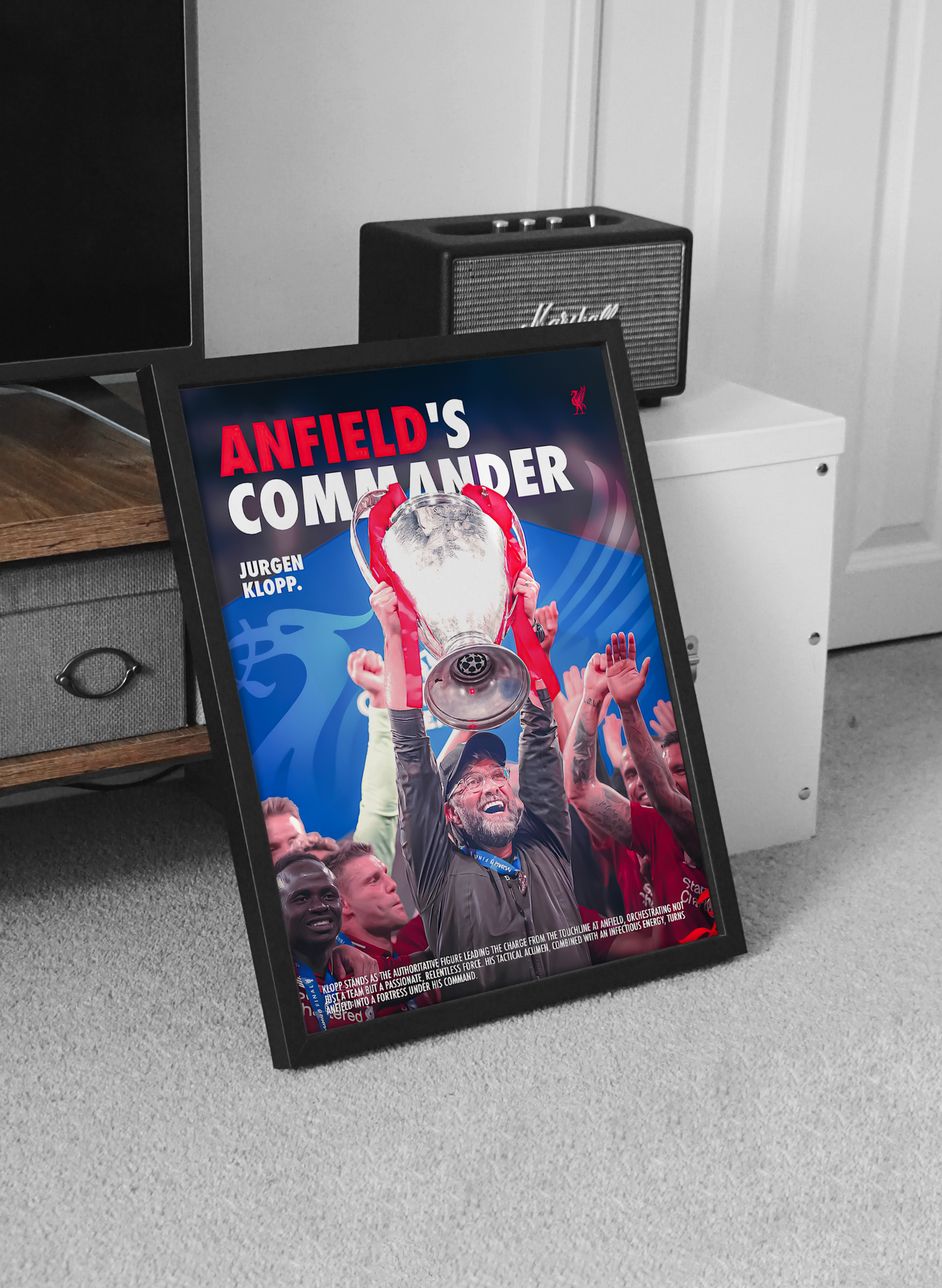 Klopp 'Anfields Commander' Poster