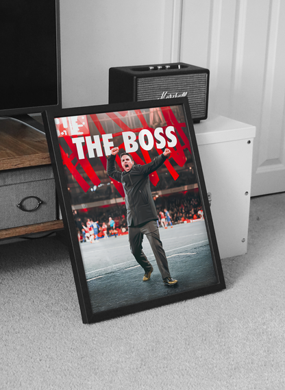 Mikel Arteta 'The Boss' Poster