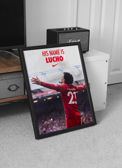 Luis Diaz 'His Name Is Lucho' Poster