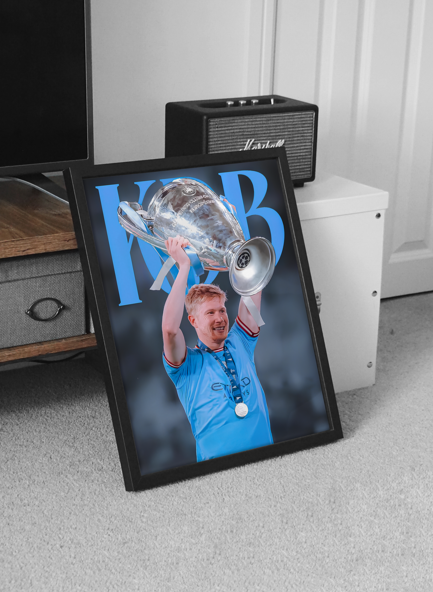 Kevin De Bruyne 'Trophy' Poster