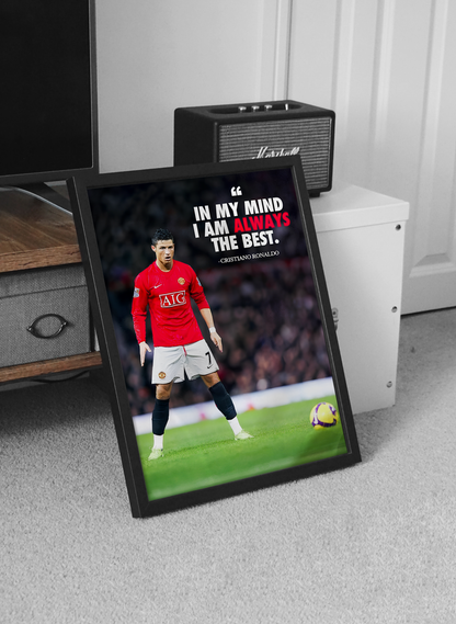 Cristiano Ronaldo 'The Best' Poster