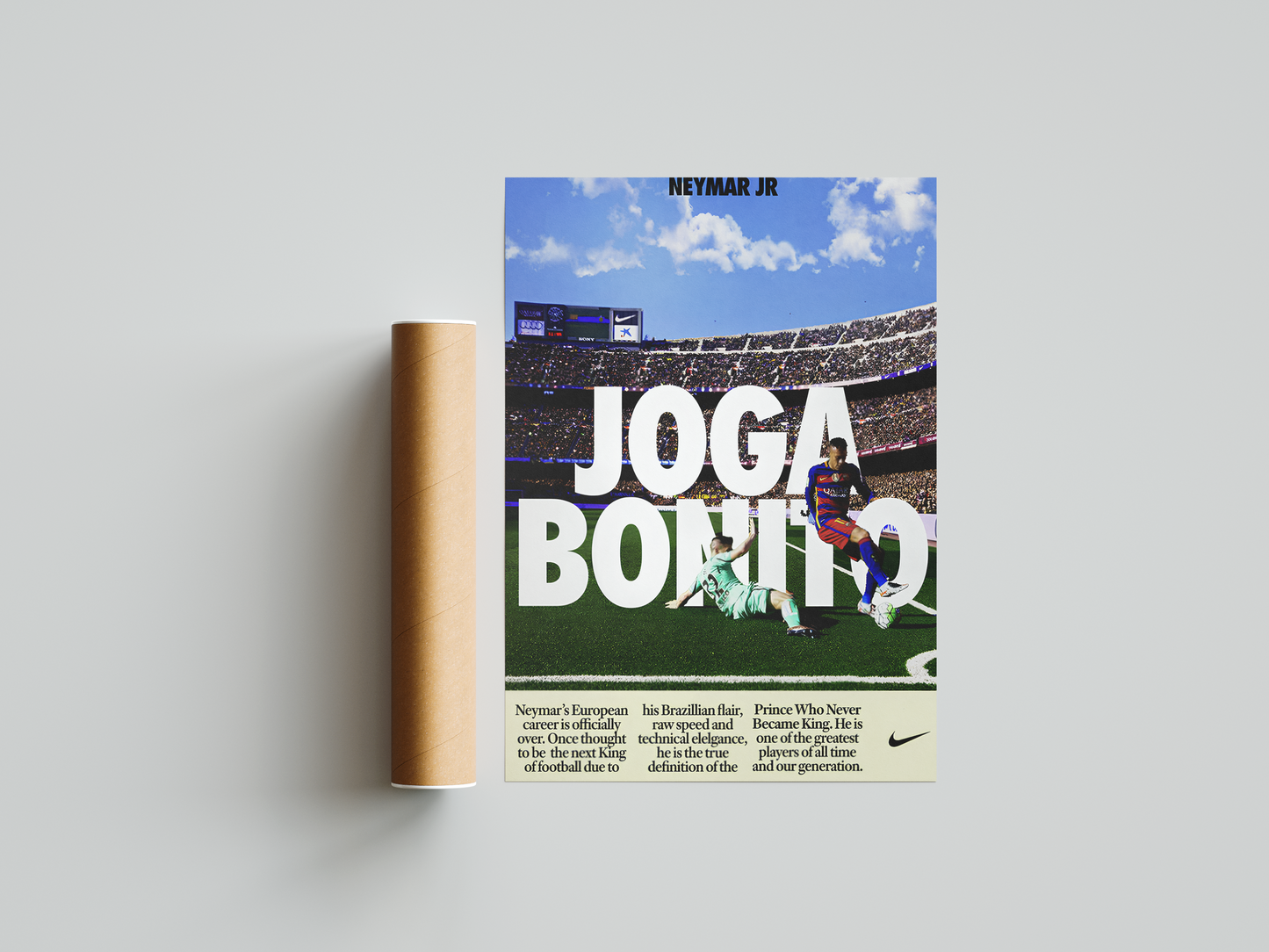 Neymar „Joga Bonito“-Poster