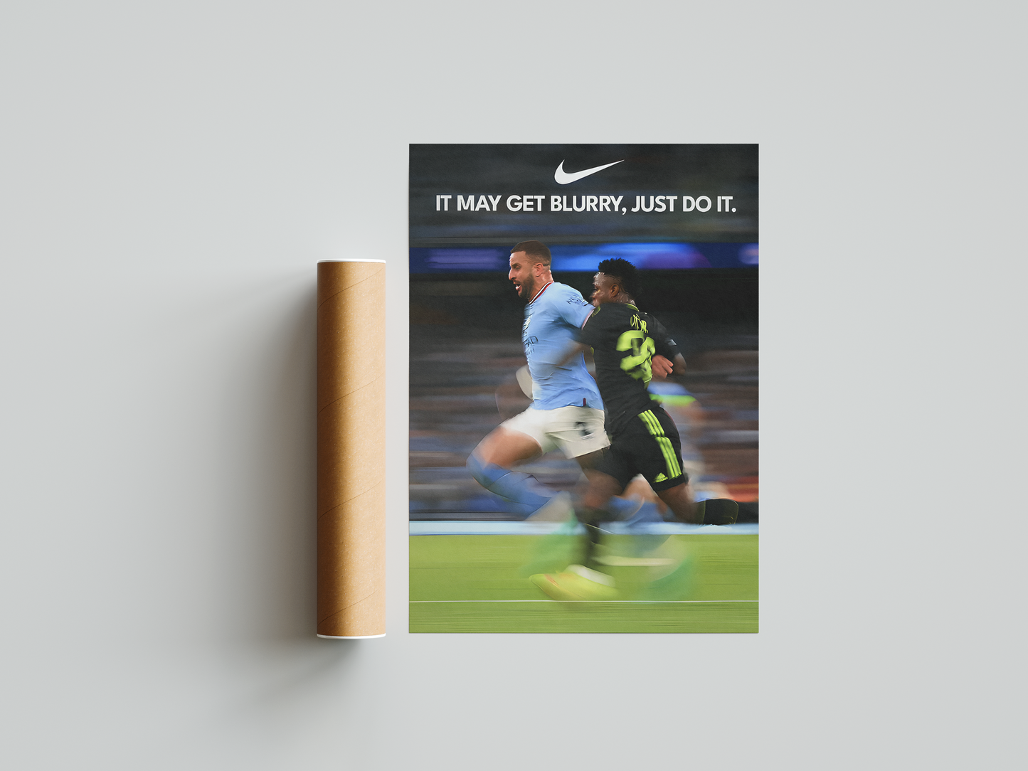 Kyle Walker & Vini Jr 'Blurry' Poster