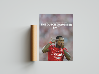 Quincy Promes 'The Dutch Gangster' Poster