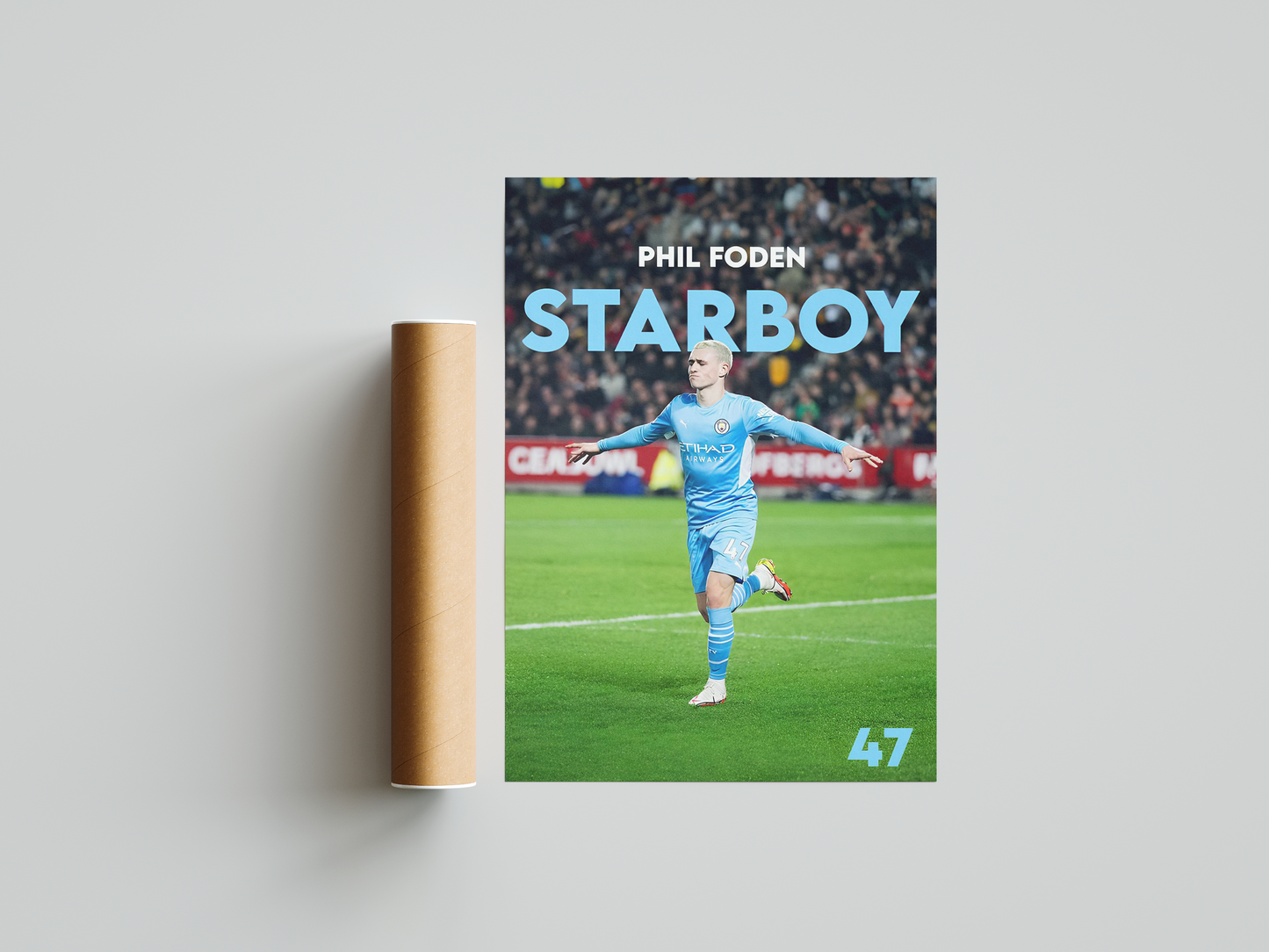 Phil Foden 'Starboy' Poster