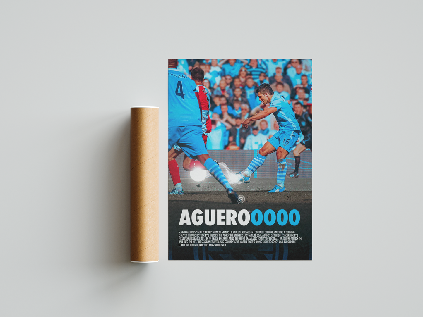 Aguerooooo Poster