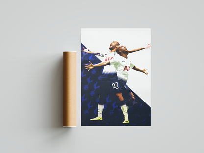 Minimalistisches Poster von Lucas Moura