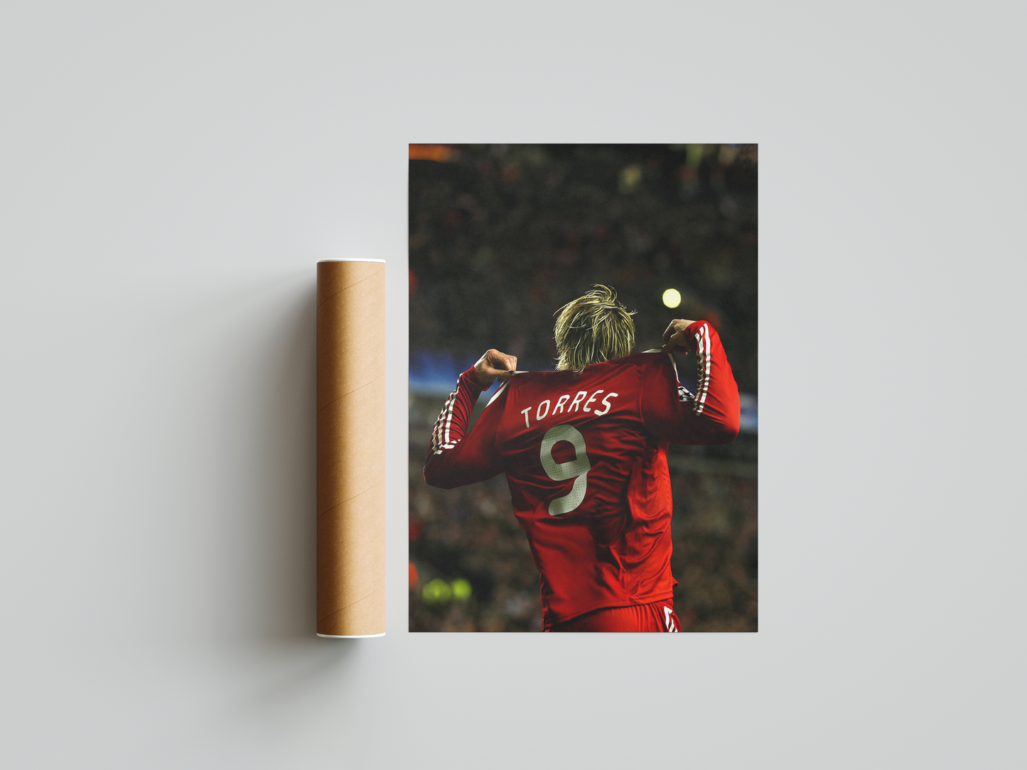 Fernando Torres 'Nummer 9' Poster