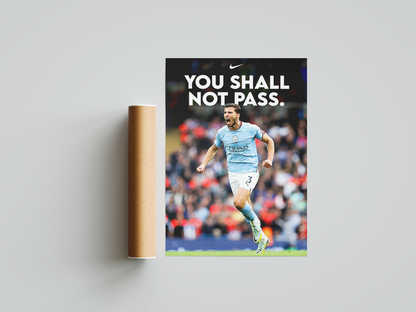 Rúben Dias 'You Shall Not Pass' Poster