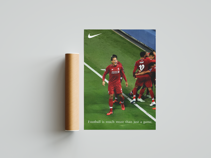 Virgil Van Dijk 'More Than Just A Game' Poster