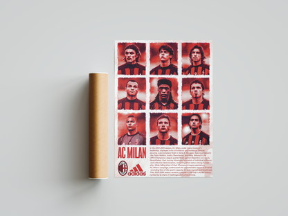 AC Milan 'Legends' Poster