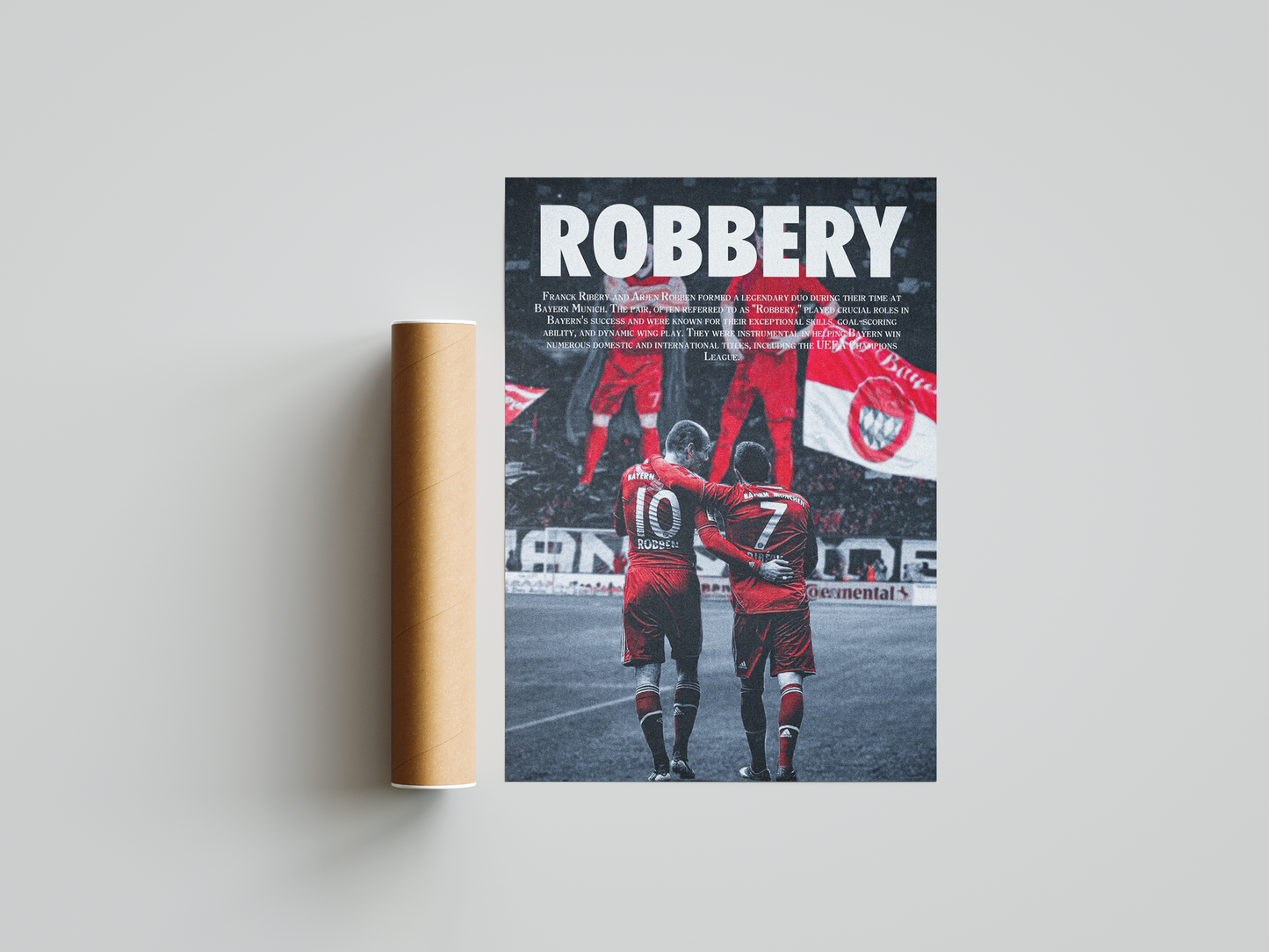 Franck Ribéry 'Raub' Poster