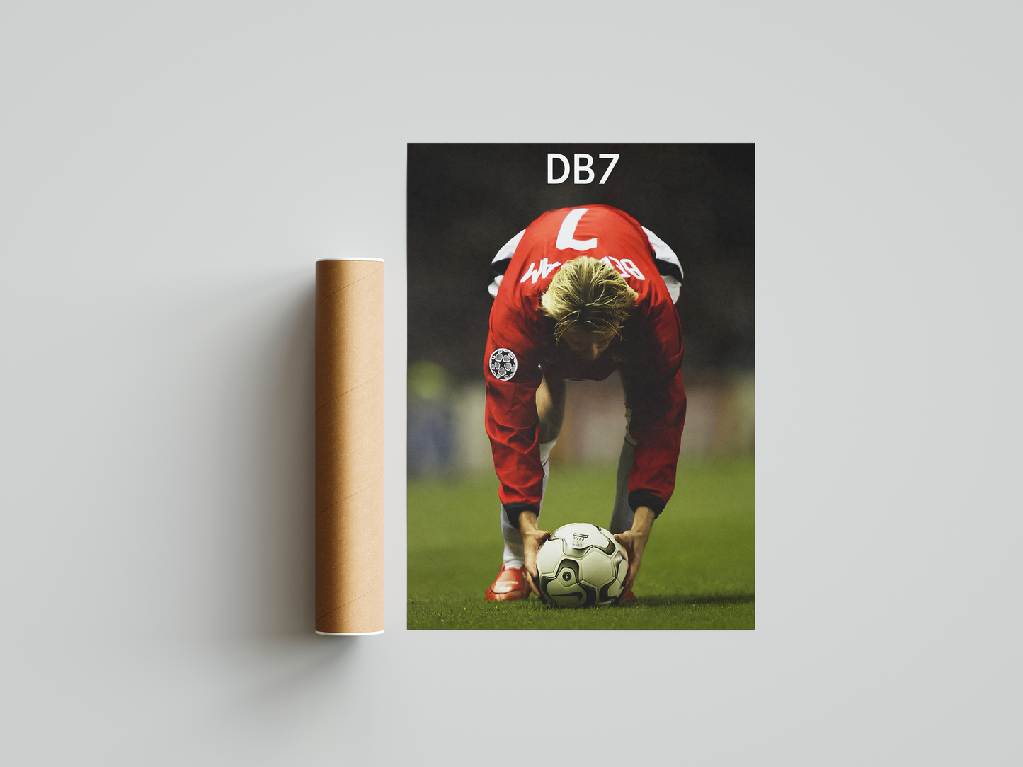 Beckham 'DB7' Poster