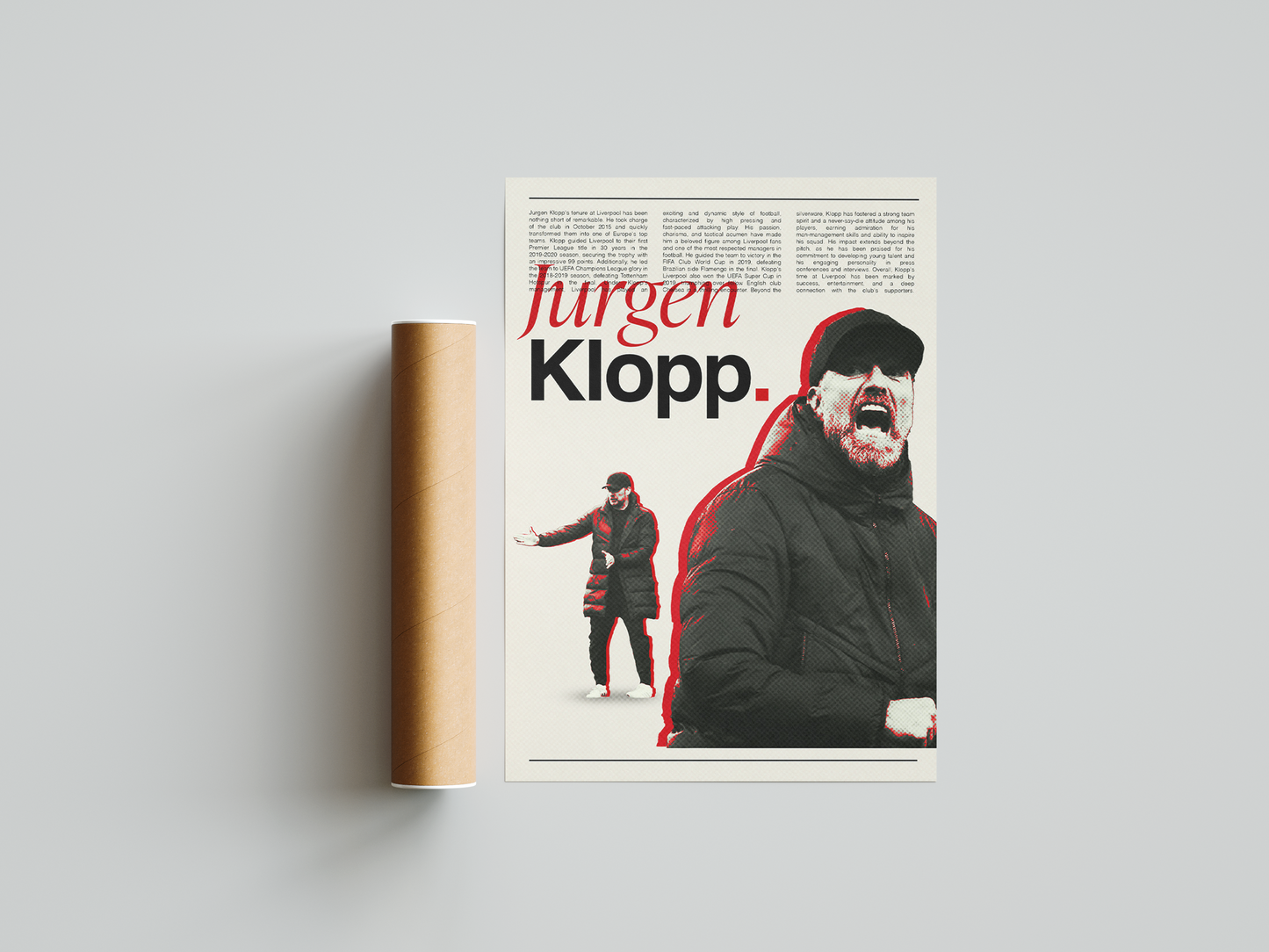 Jürgen Klopp 'Dynastie' Poster