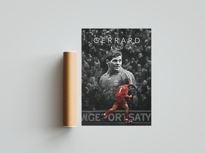 Steven Gerrard „Glory“-Poster