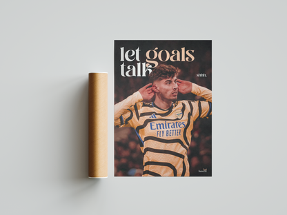 Kai Havertz „Goals Talk“-Poster