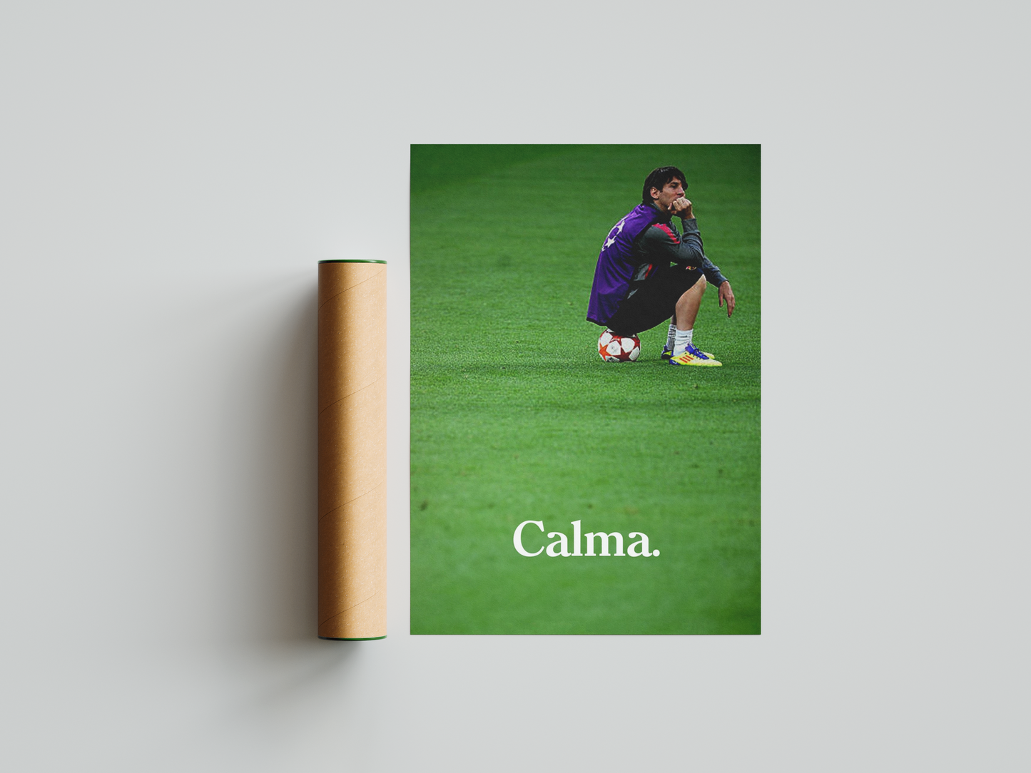 Lionel Messi 'Calma' Poster