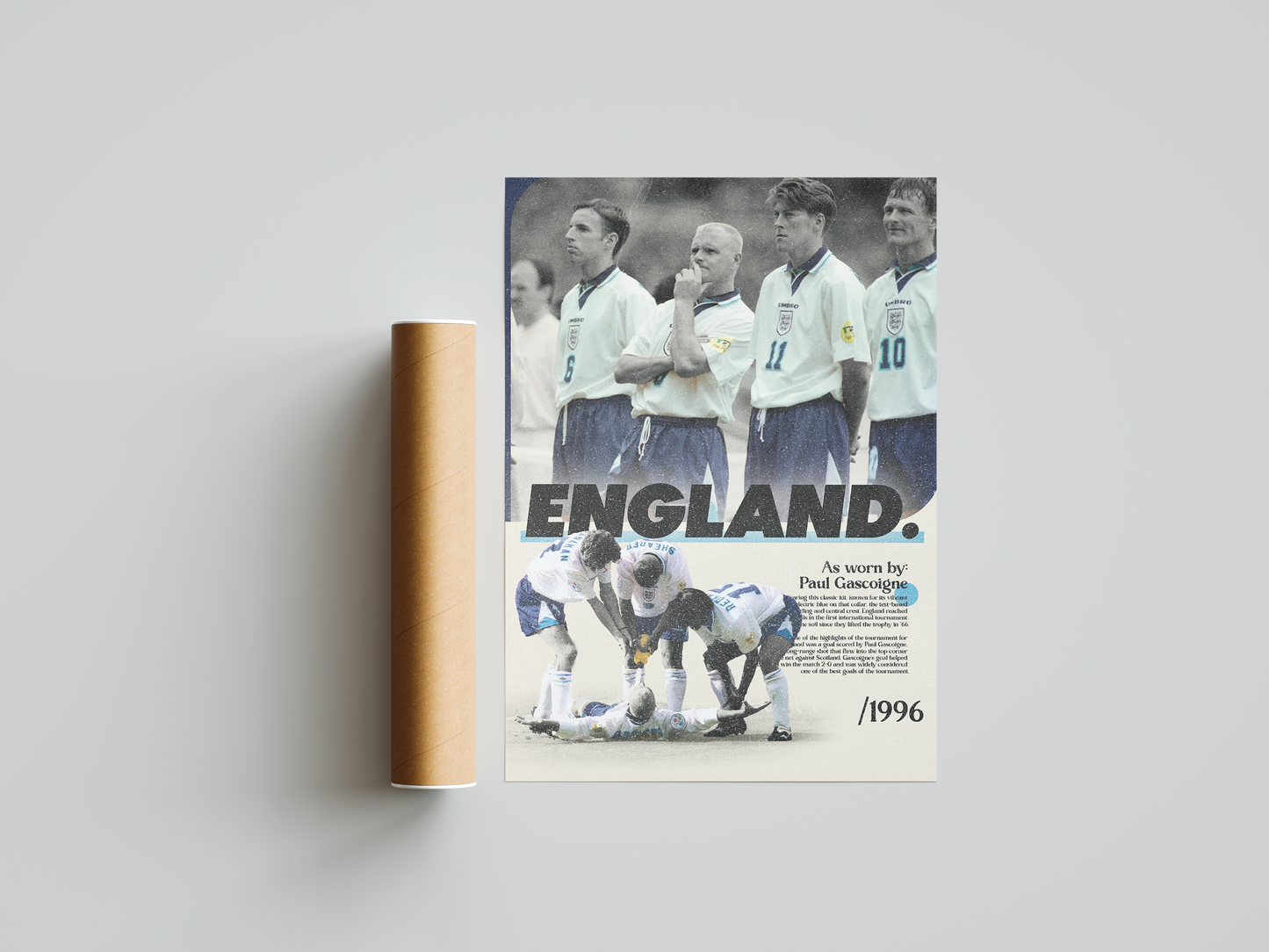 England World Cup 1966 Poster