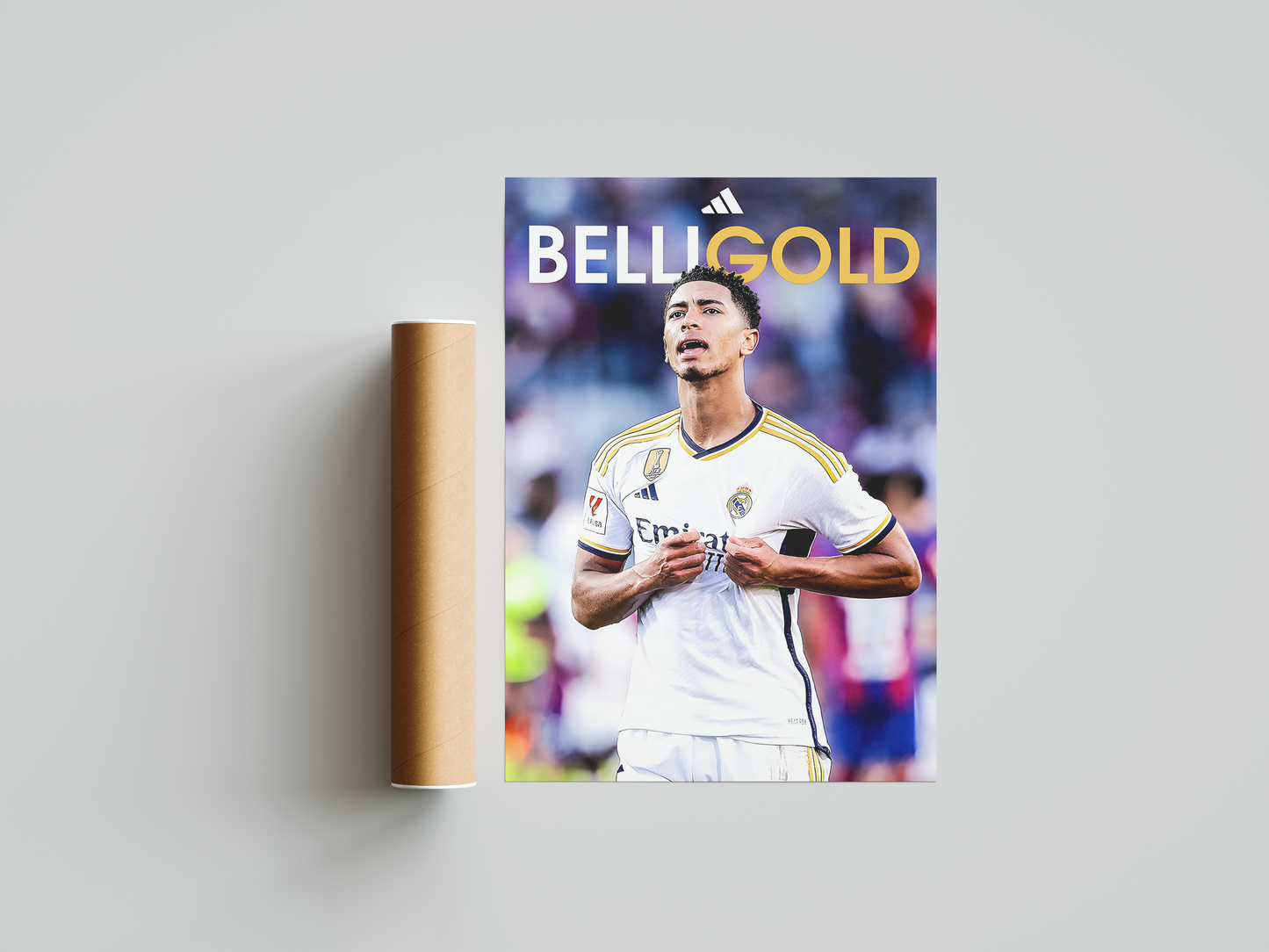 Jude Bellingham 'Gold' Poster