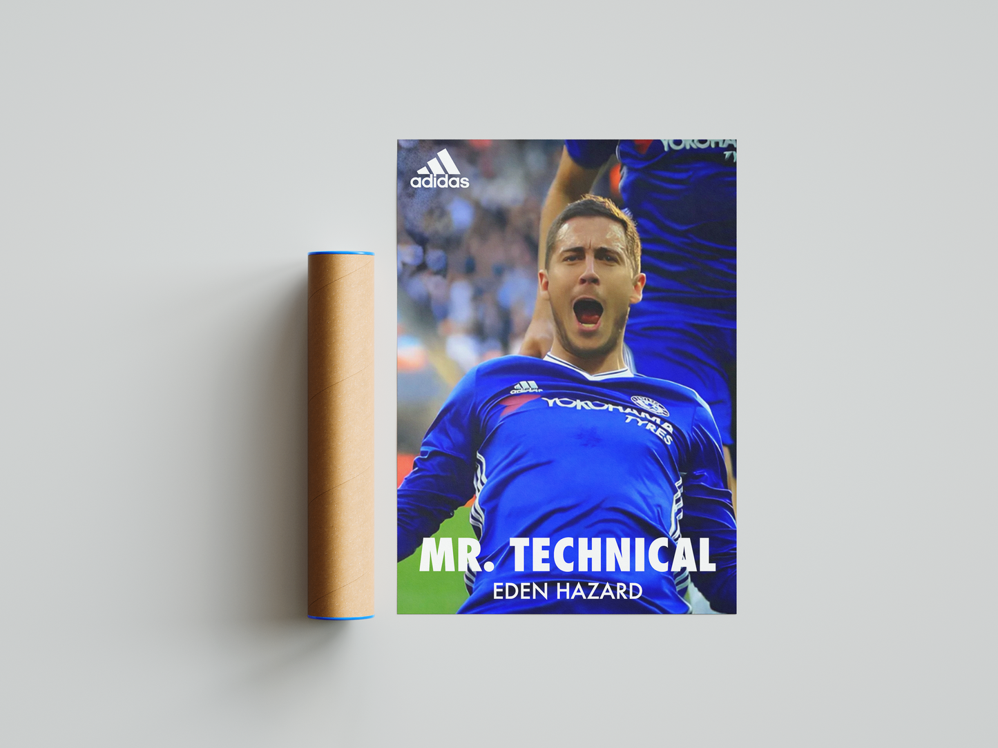 Eden Hazard 'Mr Technical' Poster