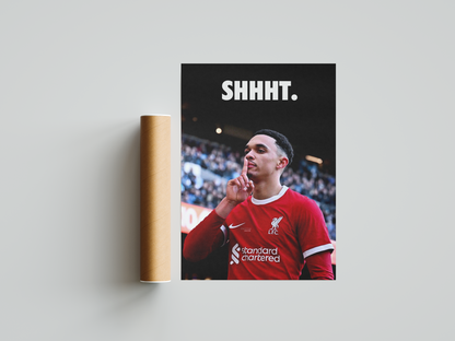 Trent Alexander-Arnold 'Shhht' Poster