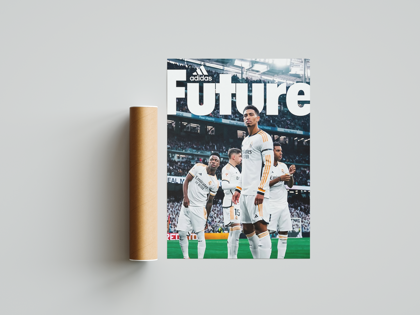 Bellingham & Vini Jr Real Madrid 'Future' Poster