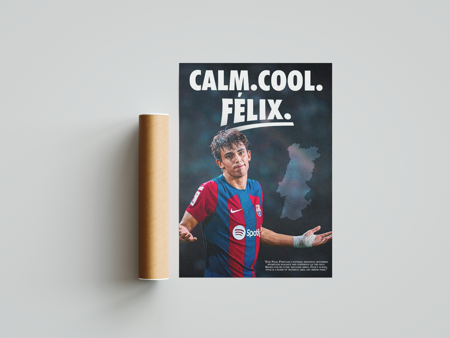 João Félix 'Calm Cool' Poster