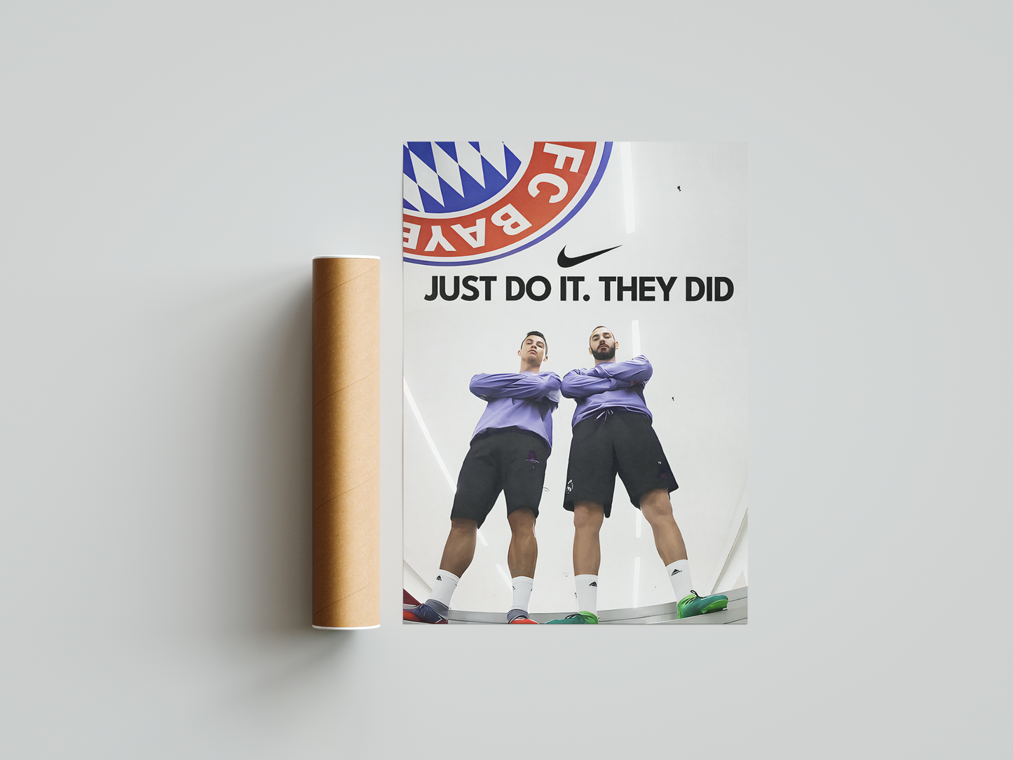 Benzema & Ronaldo 'They Did' Poster