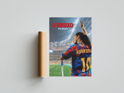 Ronaldinho 'O Bruxo' Poster