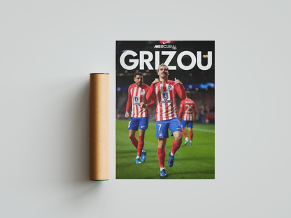 Antoine Griezmann 'Grizou' Poster