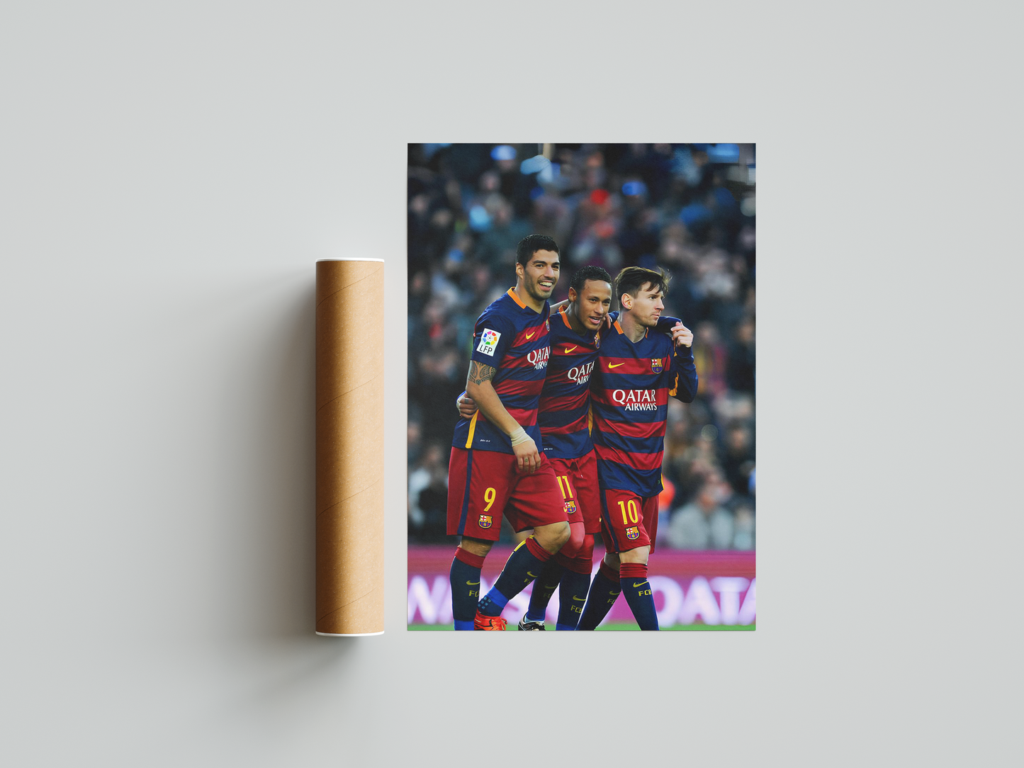 Messi, Suárez &amp; Neymar Jr. – Klassisches Poster