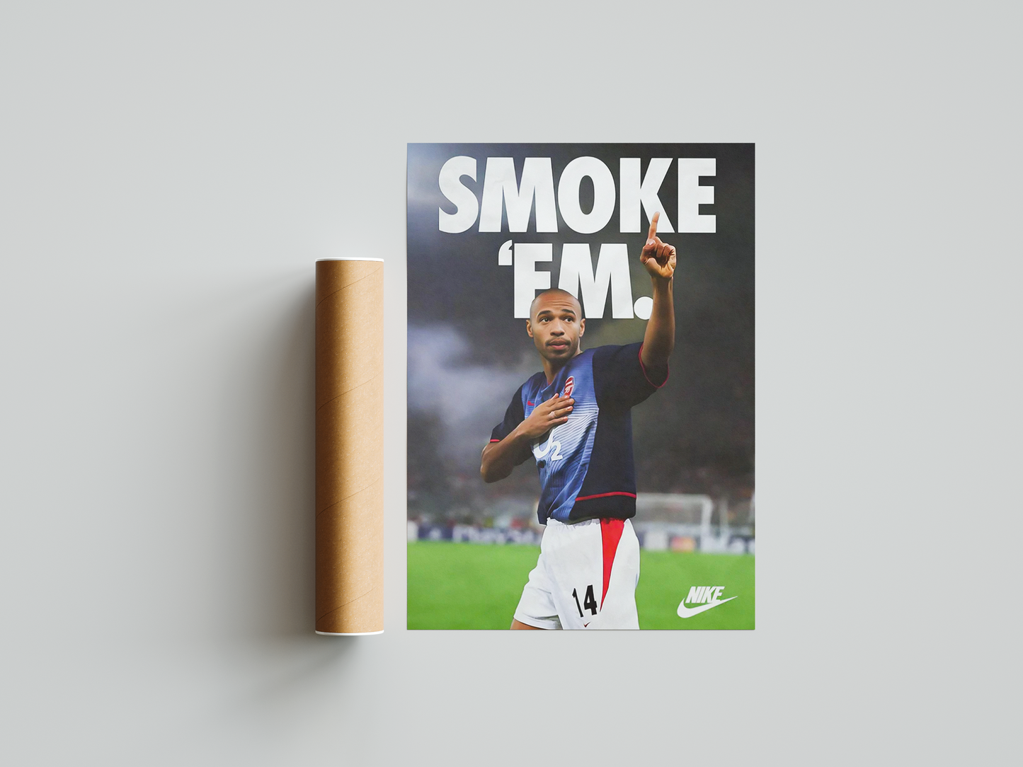 Thierry Henry 'Smoke Em' Poster