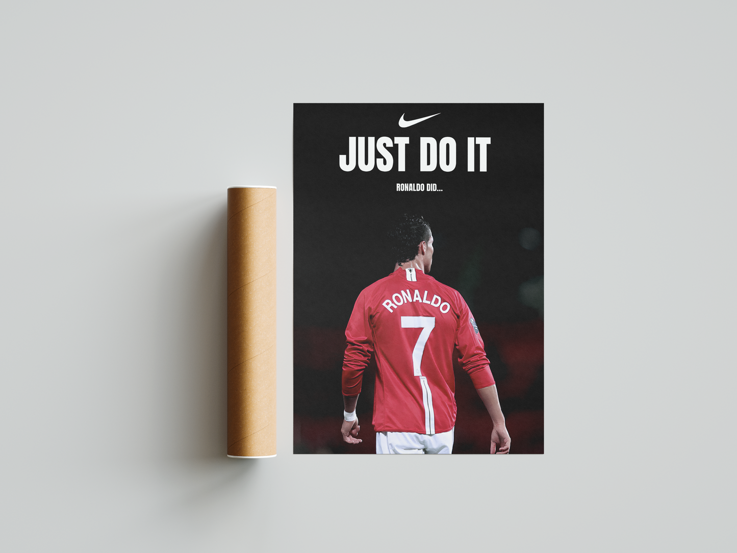 Cristiano Ronaldo Focus 'He Did' Poster