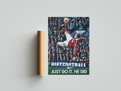 Wayne Rooney 'He Did' Poster