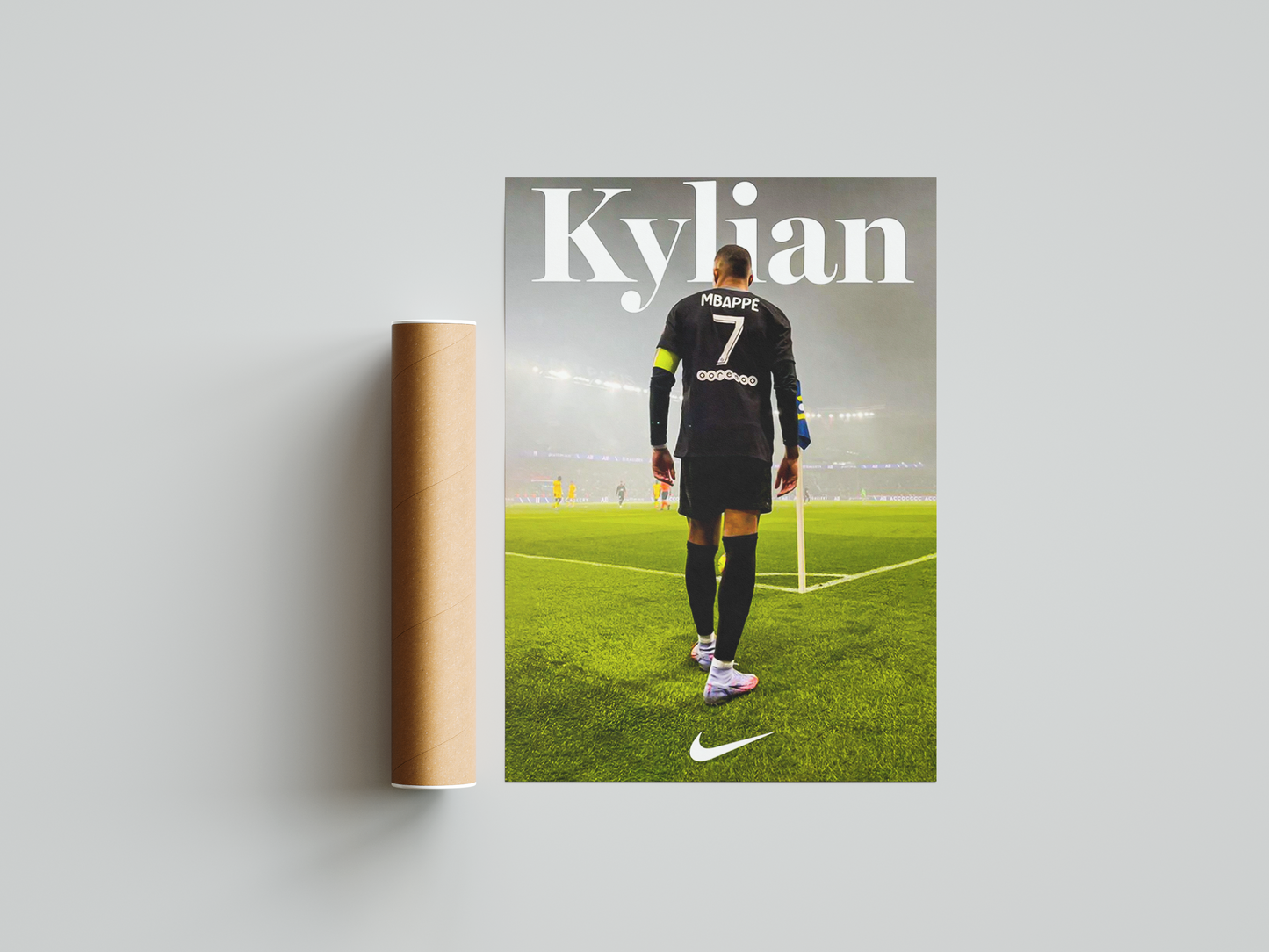 Kylian Mbappé „Focus“-Poster