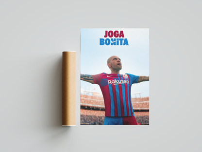 Dani Alvez 'Joga Bonita' Poster