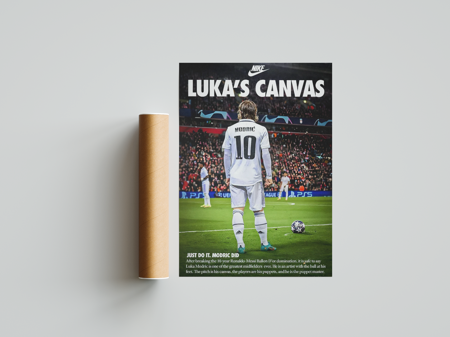 Luka Modrić 'Canvas' Poster