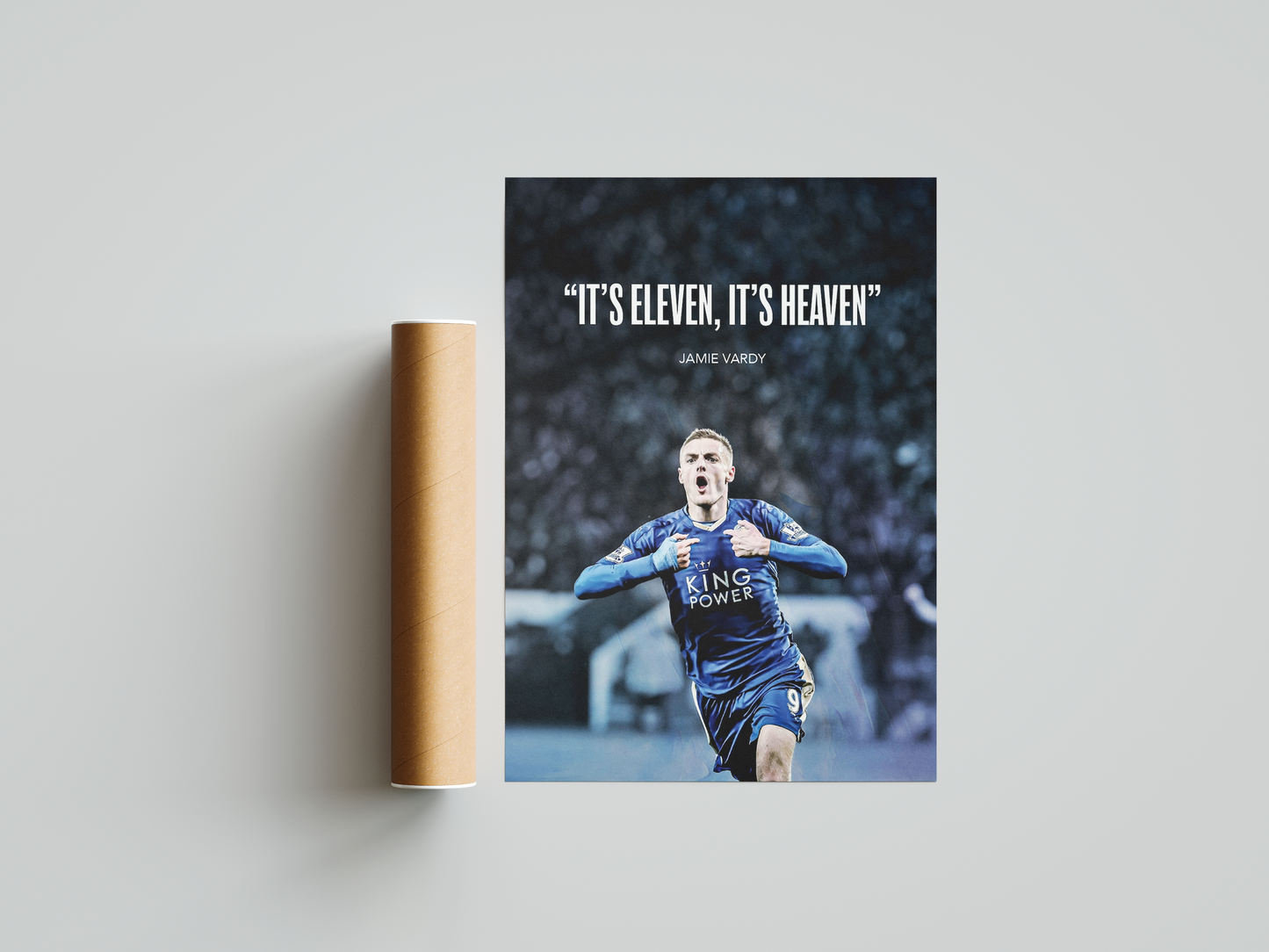 Jamie Vardy „Eleven Heaven“ Poster