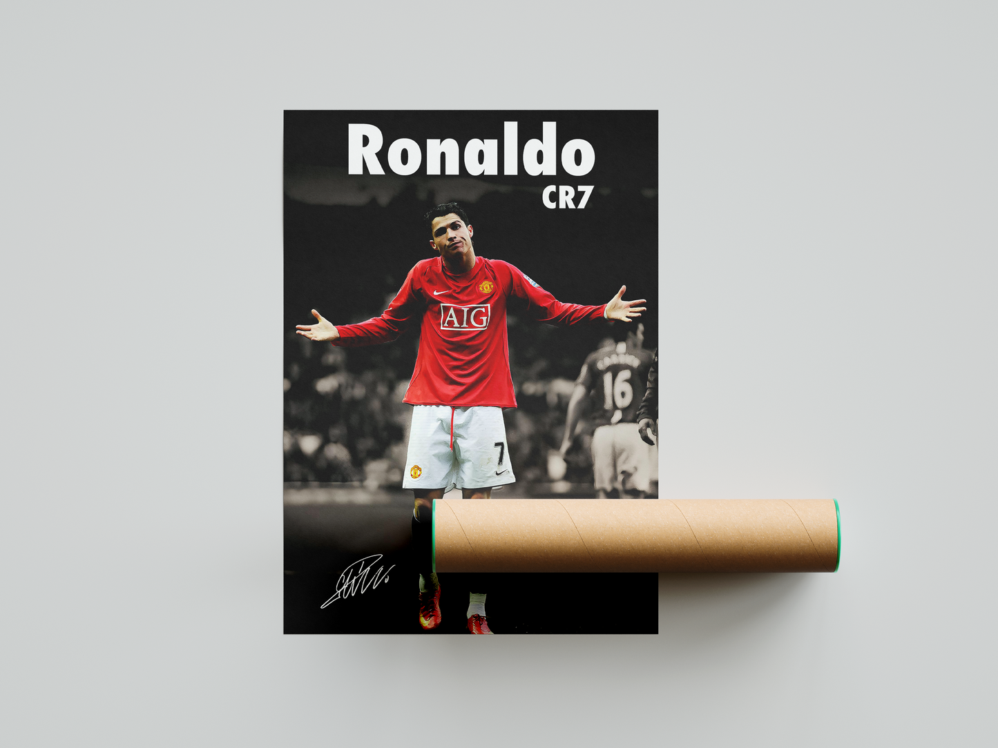 Cristiano Ronaldo „CR7“-Poster