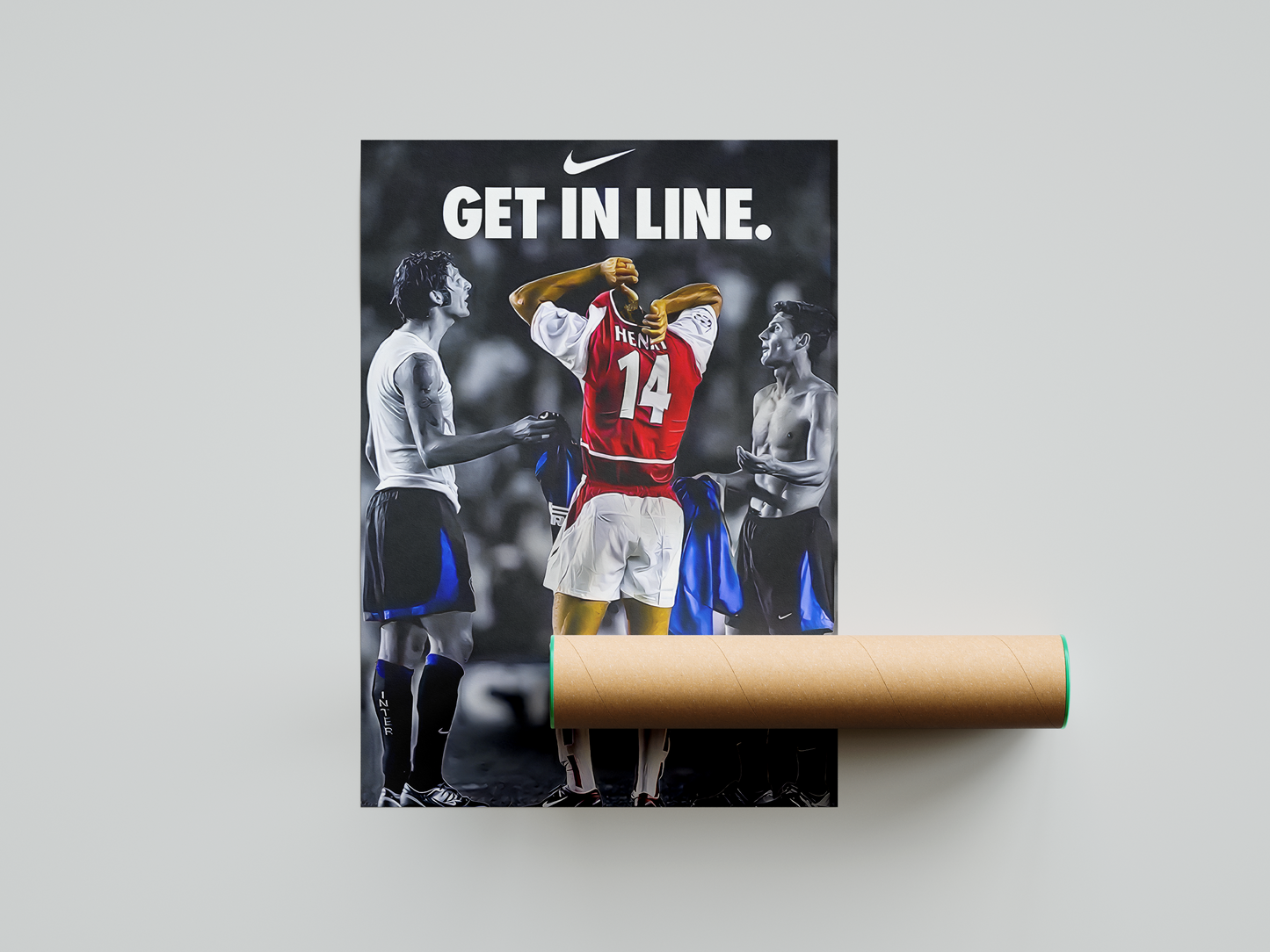 Thierry Henry 'Get In Line' Poster