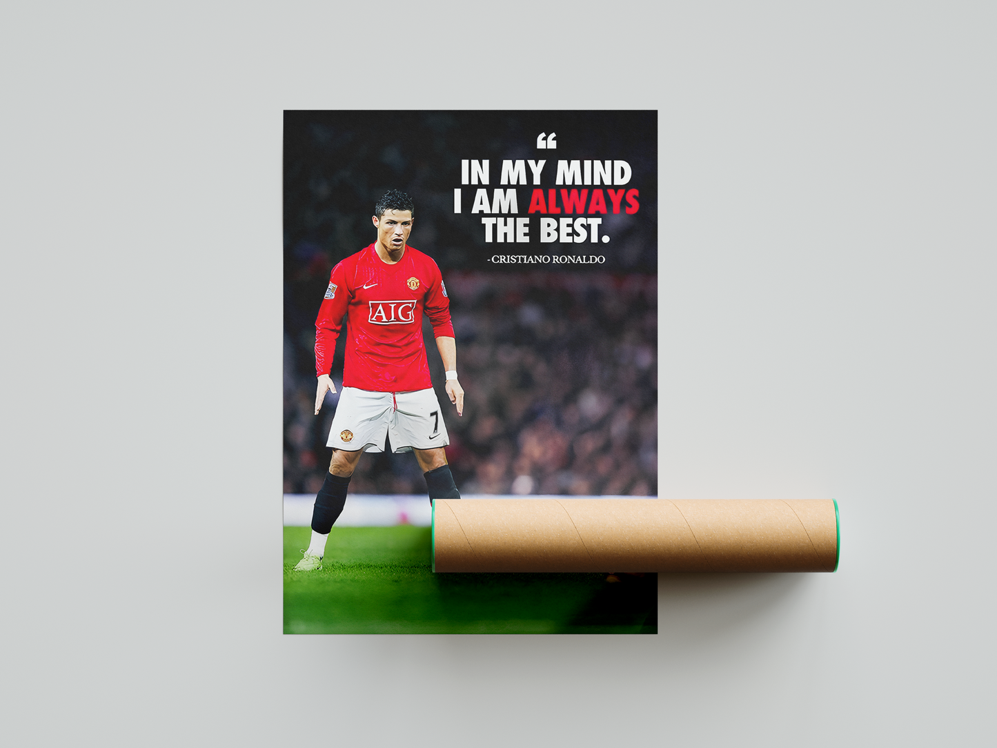 Cristiano Ronaldo 'The Best' Poster